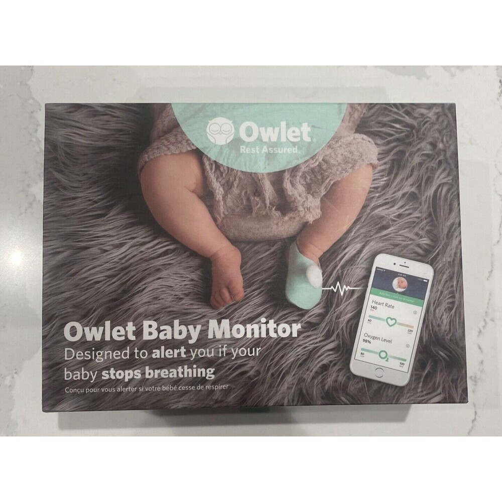 Owlet Smart Sock Heart Rate Oxygen Baby Monitor Model OBS 1.1 Open Box New